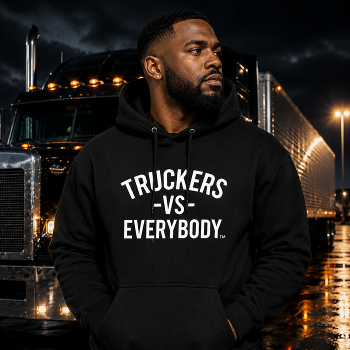 Truckers-Vs-Everybody™ Classic Hoodie (Black)
