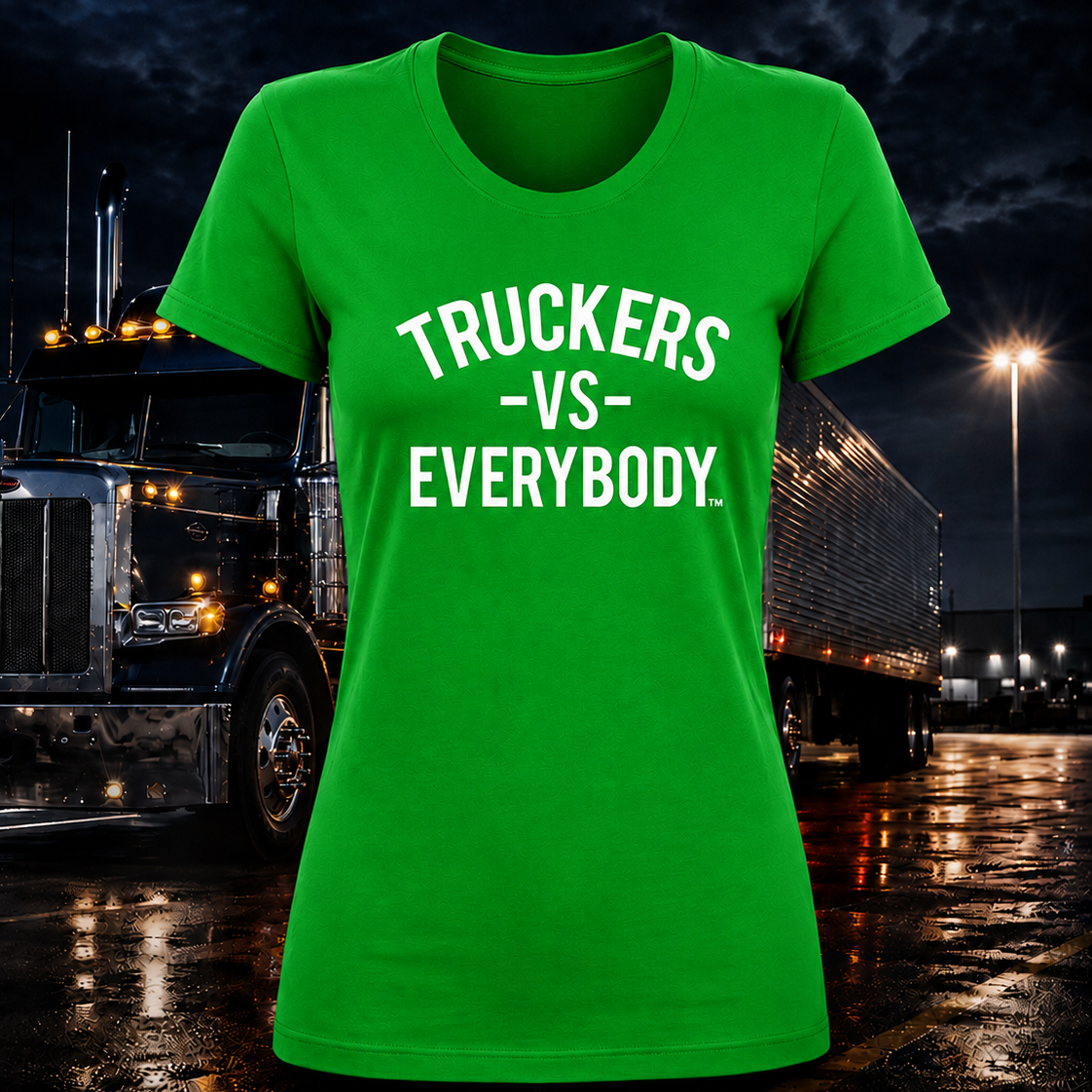 Women's Short Sleeve Tee's (Green)